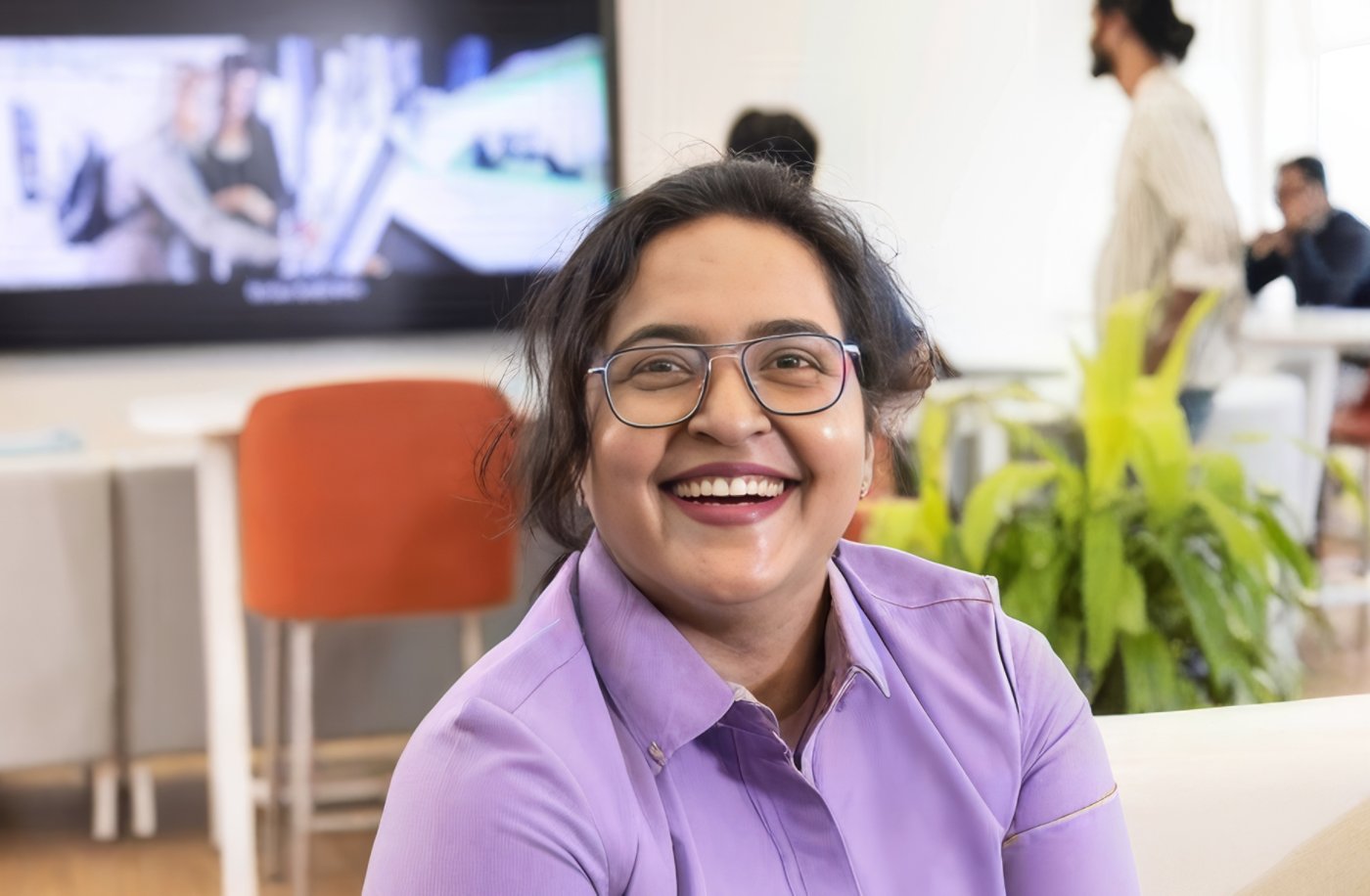 female Kyndryl employee from India