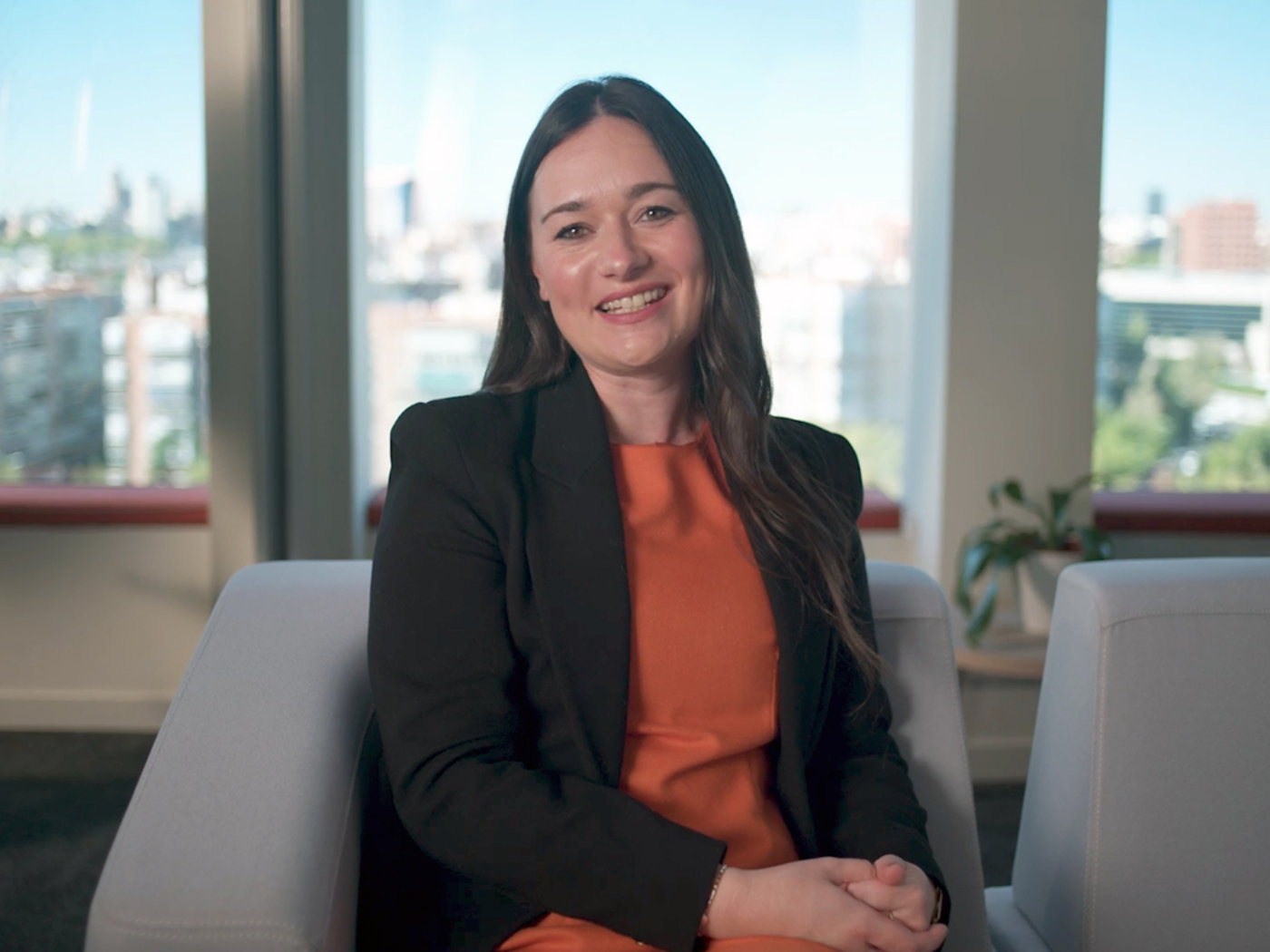 Kyndryl female employee Capucine Derrepas