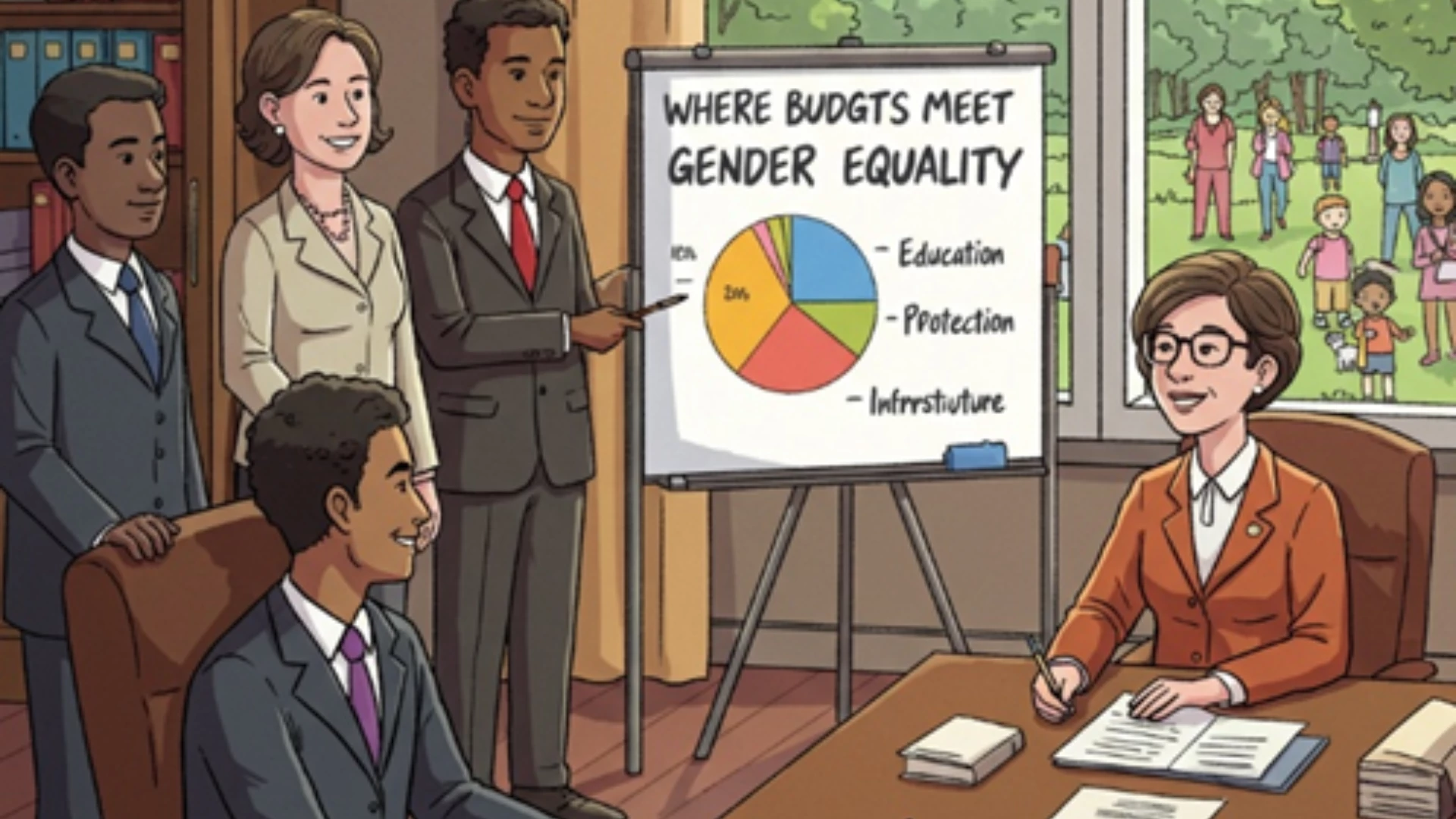 Where budgets meet gender equality image for blog